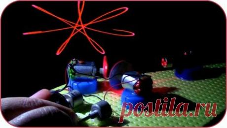 Простой лазерный проектор своими руками