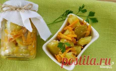 Кабачки с морковкой на зиму - пошаговый рецепт с фото на Повар.ру