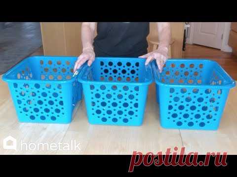 Dollar Store Bin Hacks | Hometalk