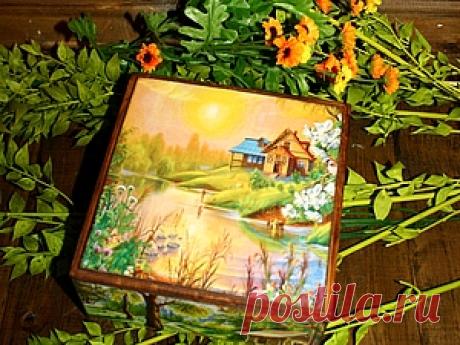 МК "Наряжаем шкатулку" - Ярмарка Мастеров - ручная работа, handmade