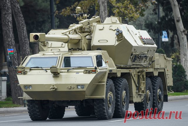 Чешская САУ vz.77 Dana. На Украине используют чешскую дальнобойную артиллерийскую установку САУ vz.77 Dana.