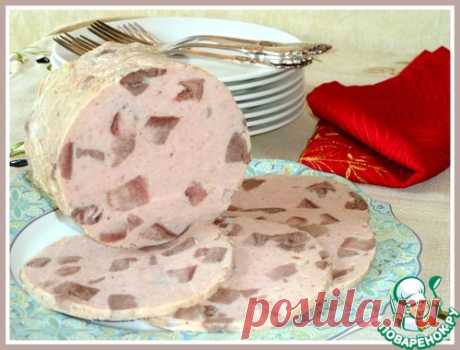 Ветчина куриная с языком - кулинарный рецепт