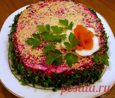 Как украсить селедку под шубой: идеи с фото - 8 Ложек