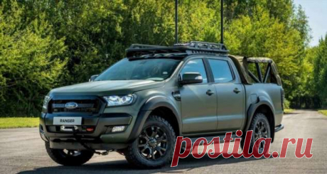 Пикап Ford Ranger превратили в армейский броневик ❘ фото . Тут забавно !!!