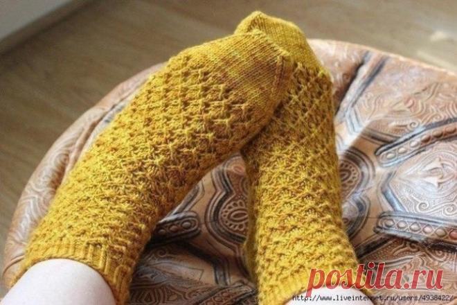 Ажурные носочки 