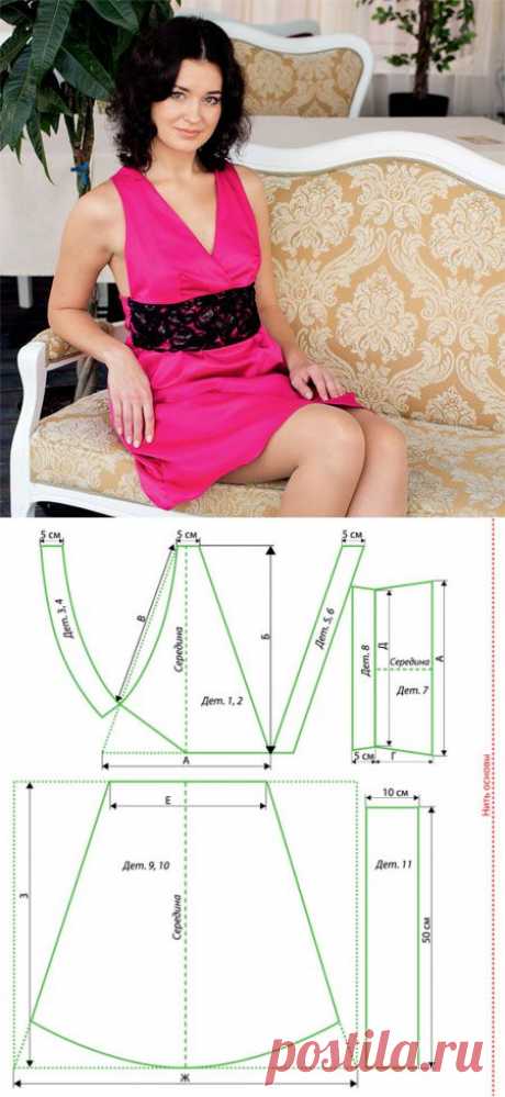 Как сшить вечернее платье. | WomaNew.ru - уроки кройки и шитья!