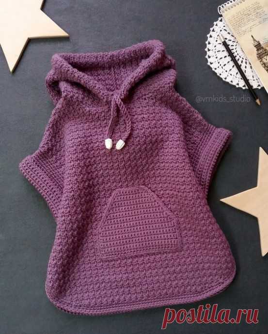​Жилет с капюшоном