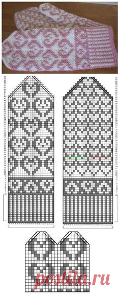 красивые варежки