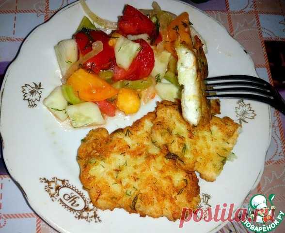 Куриные отбивные в картофельном кляре