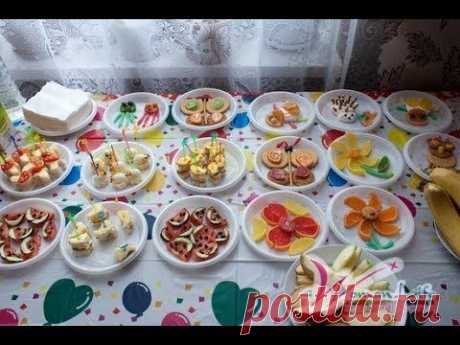 Детский день рождения  Как украсить стол