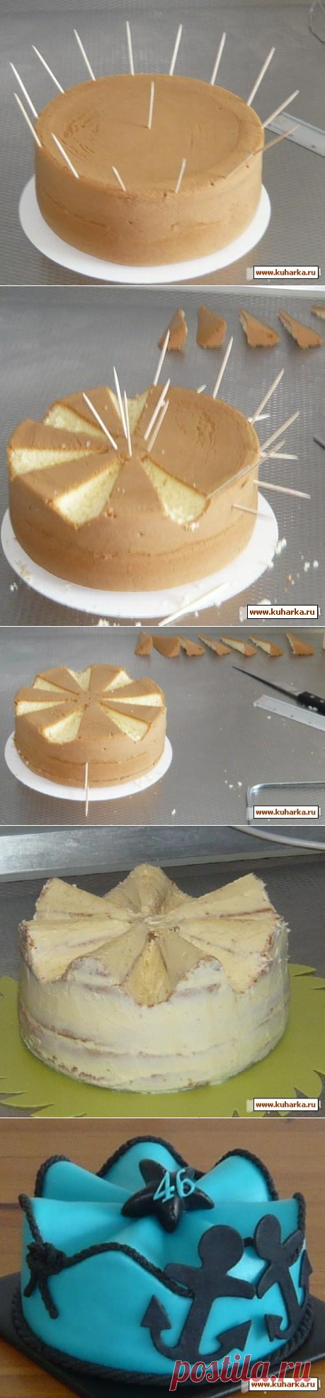 Мастер-классы украшения тортов