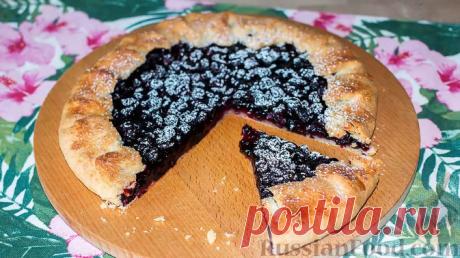Рецепт: Галета с черникой на RussianFood.com