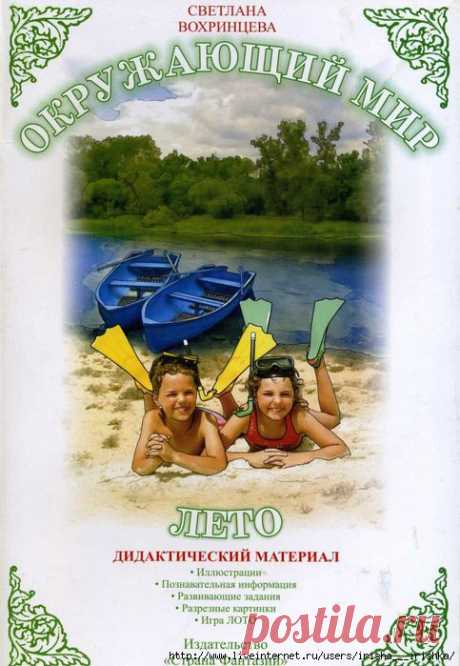 Лето. Дидактический материал. Светлана Вохринцева
