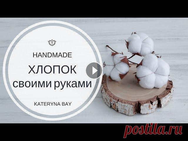 Как сделать цветок хлопка своими руками  | Веточка хлопка |  DIY Cotton Stems Всем привет????????Долго я ничего не монтировала и не снимала. И вот наконец новое видео. Вы многие мне писали и присоединился к моему каналу. Хочу по...