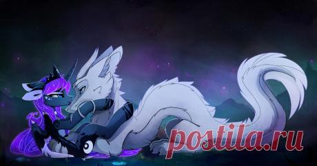 More snuggles by MagnaLuna