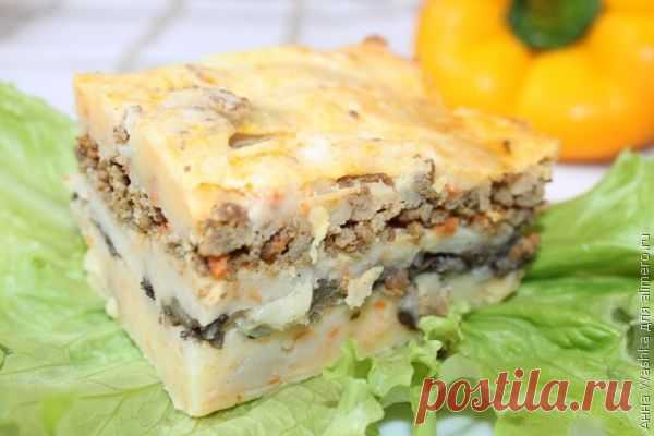 👌 Картофельная запеканка с фаршем и грибами, рецепты с фото Я решила немного разнообразить простой рецепт картофельной запеканки и добавить некоторые секретные ингредиенты придающие привычному блюду новые вкусовые оттенки. Так я добавила в...