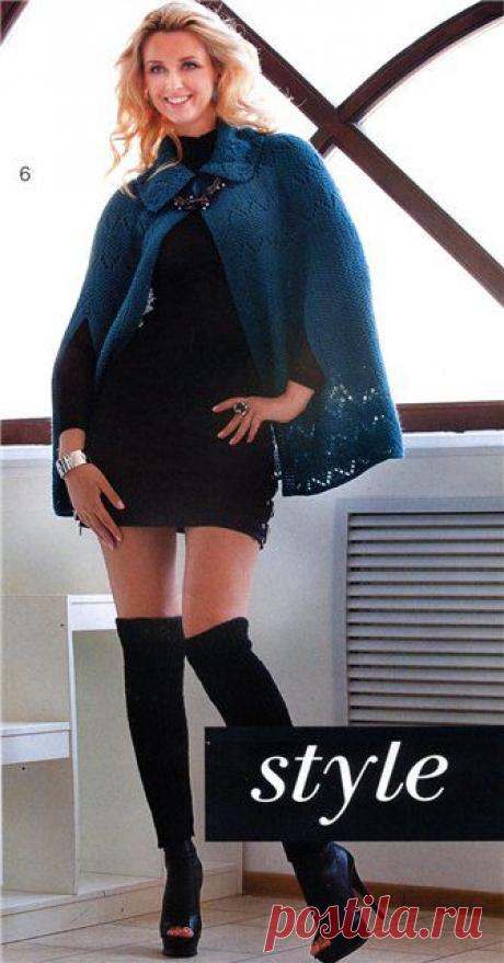 Вязаная накидка вязание модели бесплатно. Вязание для женщин схемы бесплатно | Все о рукоделии: схемы, мастер классы, идеи на сайте labhousehold.com