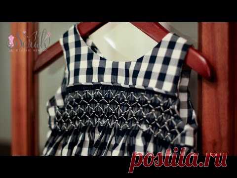 How to block pleated fabric for smocking when sewing | Super easy