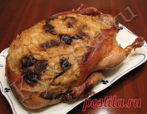 Утка с кислой капустой и черносливом – Kyxarka.ru
