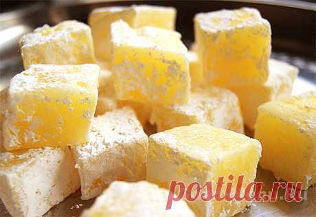 Настоящий фруктовый Рахат-лукум - рецепт с пошаговыми фото