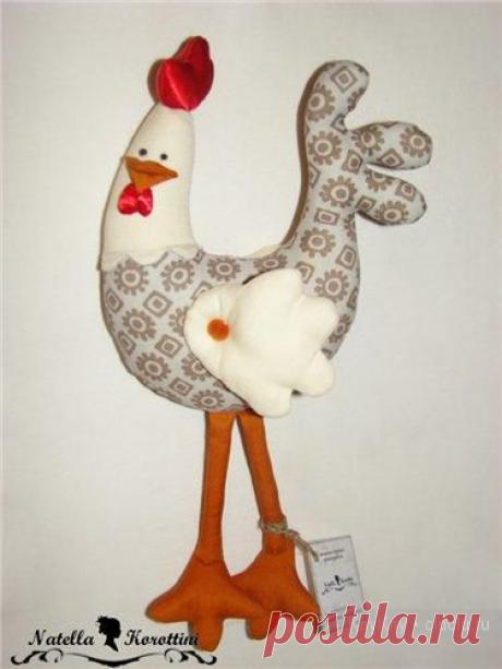 Петушок - игрушка тильда, выкройка / Тильда, мягкие игрушки своими руками, выкройки / КлуКлу. Рукоделие - бисероплетение, квиллинг, вышивка крестом, вязание