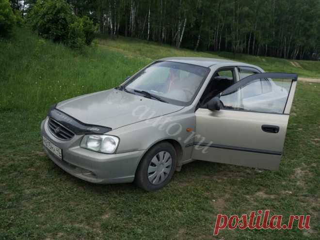 КАЛУГА  МЕХАНИКА  160000  пробег  цена   200000   ТЕЛЕФОН   +79105467673   Купить Hyundai Accent II с пробегом: Хендэ Акцент II седан 2007 года, 1.5 MT (102 л.с.) Tagaz, цена 200000 рублей —