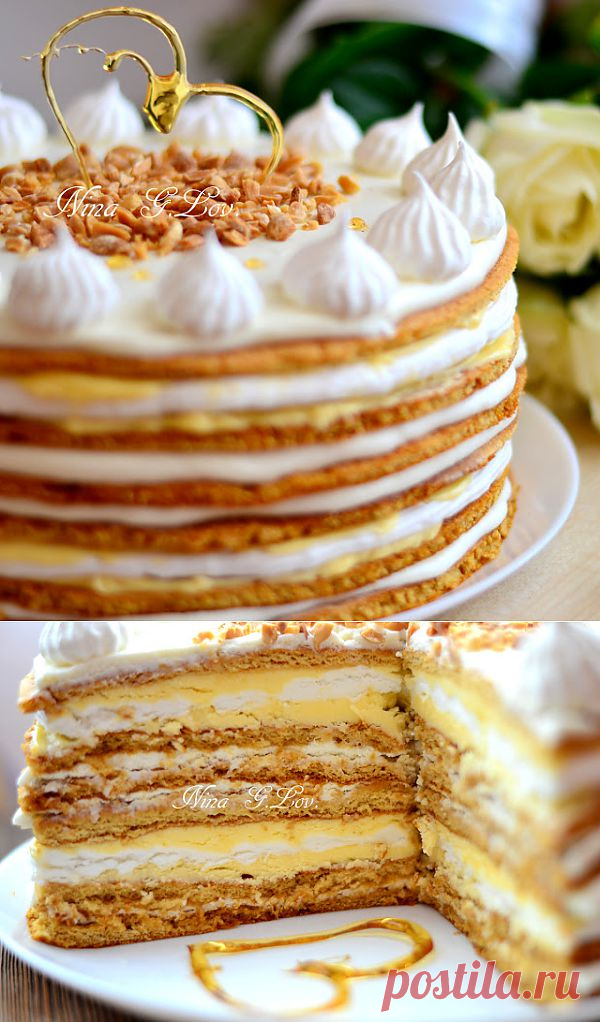 With love, taste and beauty... : Медовый торт "Полет шмеля" (на мед) или "Мое сладкое утро"