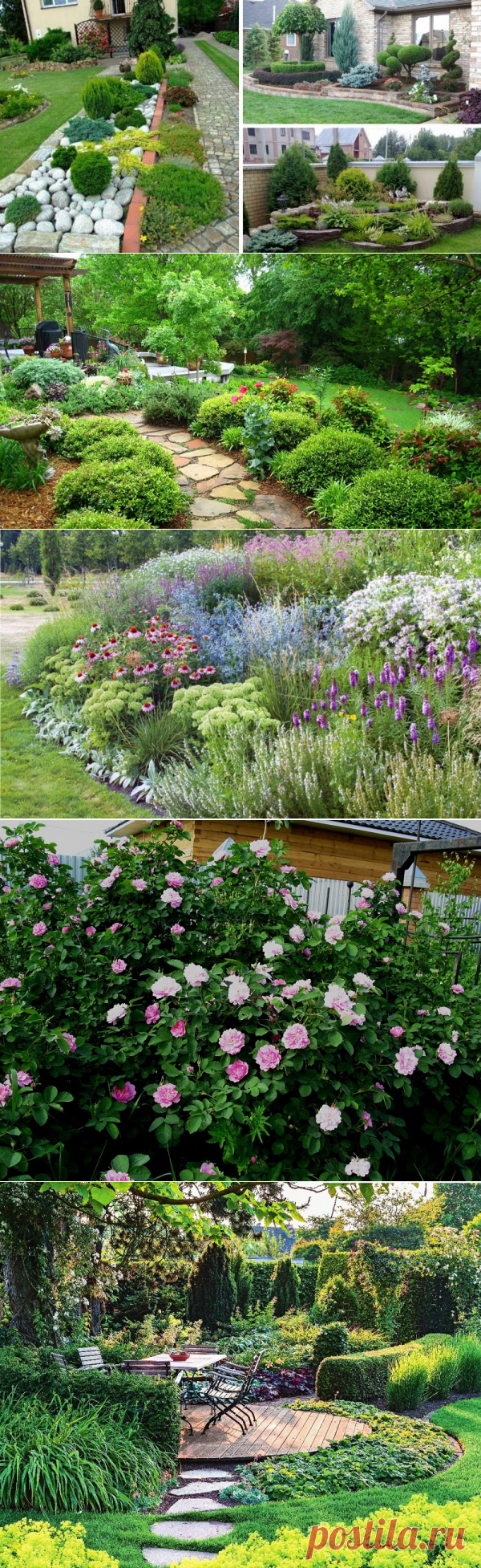 Верх удобства! Идеи сада для ленивых. Можно не ухаживать — растет само, и как пышно! — Копилочка полезных советов