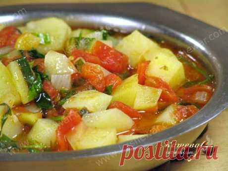Чахохбили ... без курицы - для бодрости постящихся!