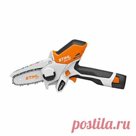 Аккумуляторный сучкорез Stihl GTA 26 (без АКБ и ЗУ). Аккумуляторный сучкорез Stihl GTA 26 представляет собой маленькую универсальную, но в то же время, мощную пилу. Незаменимый помощник при работе в саду. Сучкорезом очень удобно отпиливать сучки на деревьях, так как агрегат очень компактный и легкий. GTA 26 имеет шину и цепь. Аккумулятор AS 2 приобретается отдельно.