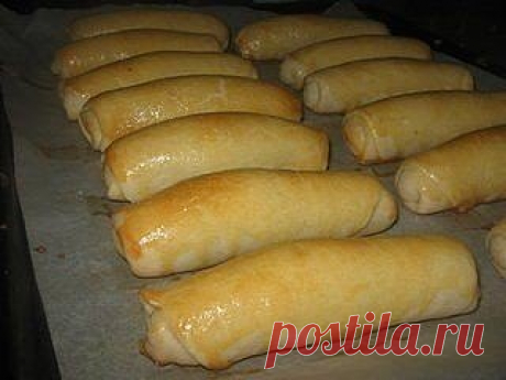 Постные пирожки &quot;Сигары&quot;-быстро,просто и вкусно.