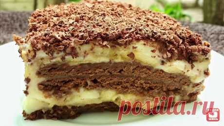 БАНАНОВЫЙ ТОРТИК. Бюджетный рецепт без ВЫПЕЧКИ!!! | Домашние Рецепты от Тамары | Яндекс Дзен