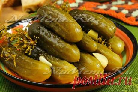 Квашеные огурцы на зиму в банках