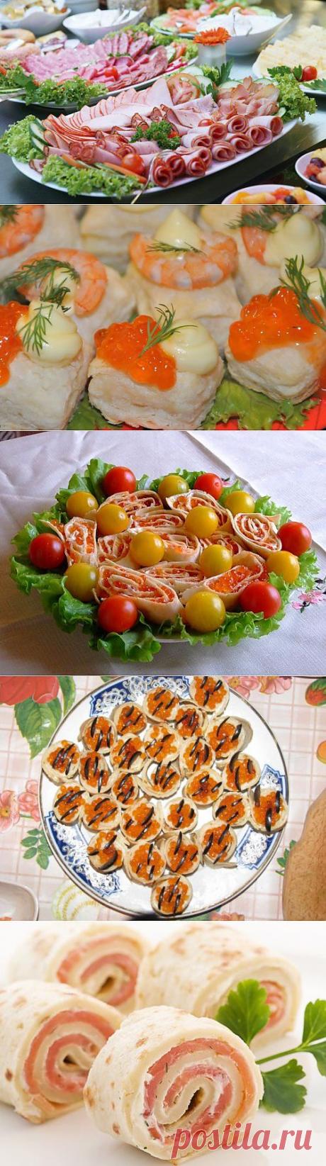 Новогодние закуски, закуски на Новый Год