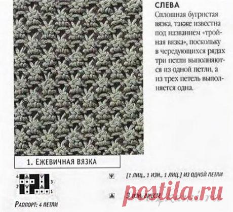 Пальто спицами с интересными узорами » Сайт "Ручками" - делаем вещи своими руками