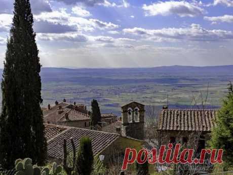 Италия. Тоскана. Cortona