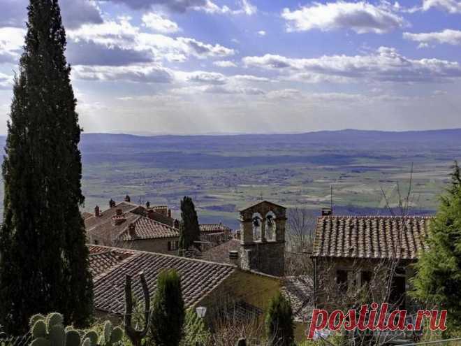 Италия. Тоскана. Cortona