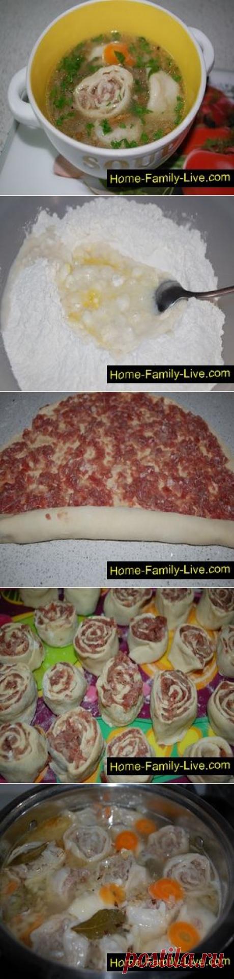 Суп с мясными рулетами - пошаговый рецепт с фотоКулинарные рецепты
