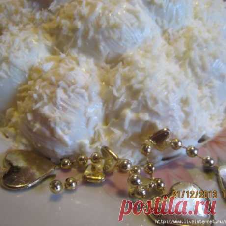 Сугробы -Новогодний салат