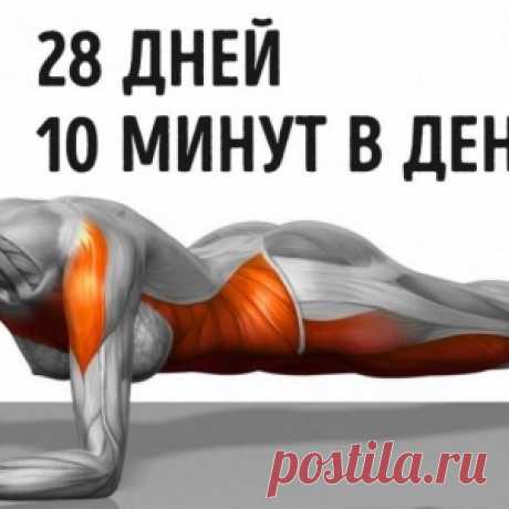 7 упражнений, которые преобразят ваше тело всего за 4 недели
