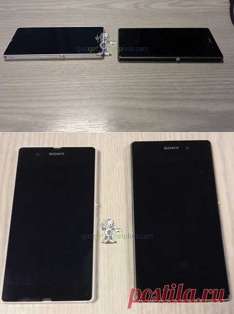 Sony Honami сфотографирован рядом с Xperia Z