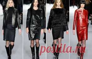 Модные зимние юбки 2015