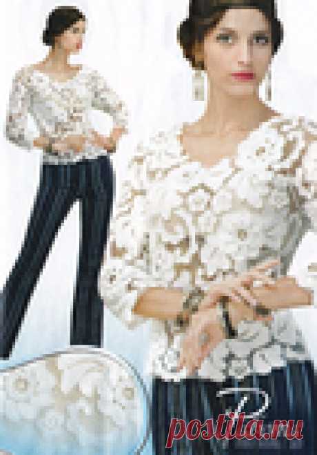 Блузка " Офелия" Екатерины Поляковой, видео