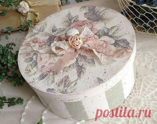 Сделать круглую коробку из картона своими руками – это просто | LS