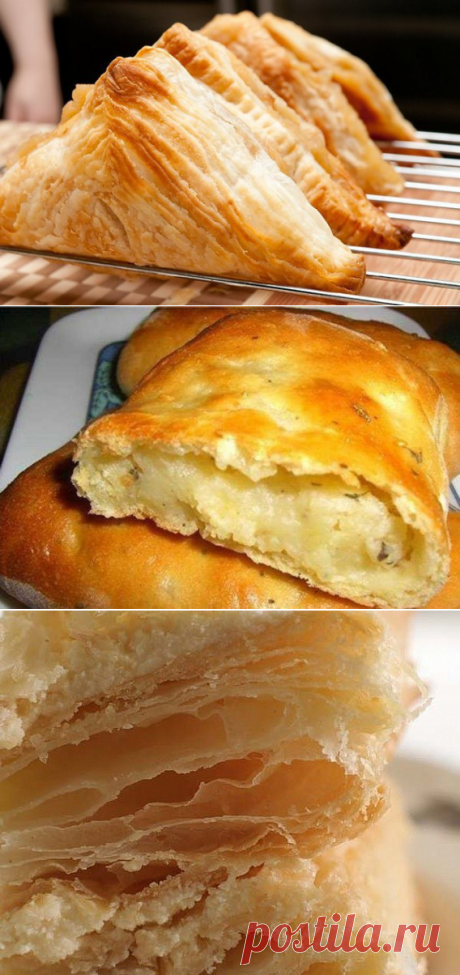 НЕВЕРОЯТНО Вкусное СЛОЕНОЕ Тесто за 10 МИНУТ