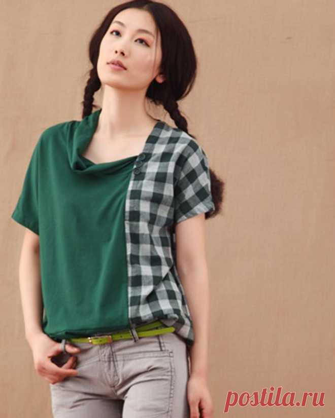 Декор и переделка футболок (подборка) / Декор / ВТОРАЯ УЛИЦА