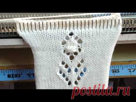 Sweater design in knitting machine #34 (निटिंग मशीन में निटिंग डिजाइन #34)