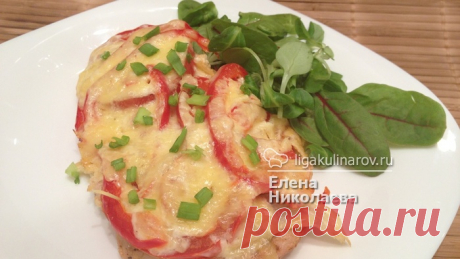 Куриное филе под шубой - рецепт пошаговый с фото