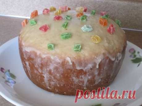 Кулич в мультиварке