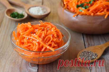 Морковь по-корейски: тонкости приготовления + рецепт - кулинарный пошаговый рецепт с фото на KitchenMag.ru